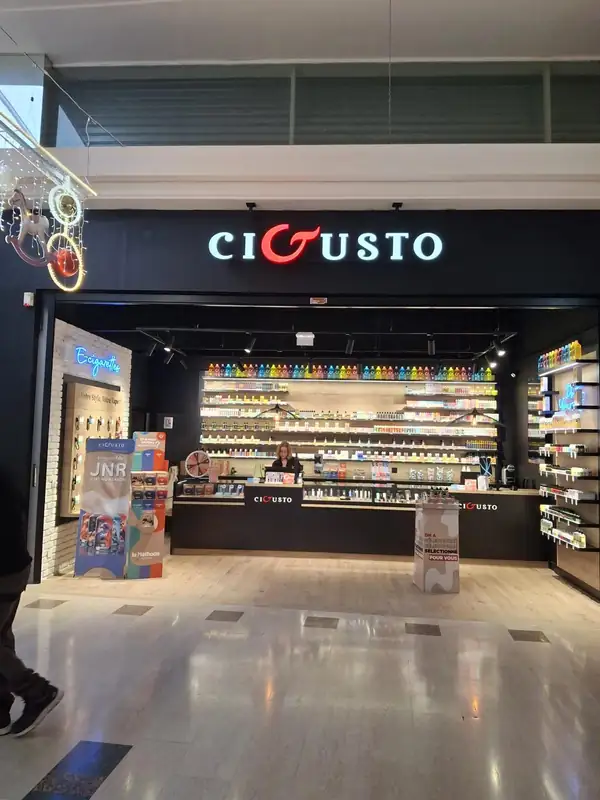 Face-lit letters on a shop fascia, specialist retail, France